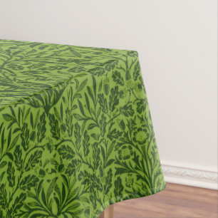 Nappe Modèle de feuille de chêne vert sans couture de Wi