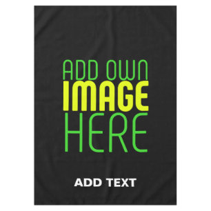 NAPPE MODÈLE DE TEXTE D'IMAGE NOIRE SIMPLE ET MODERNE