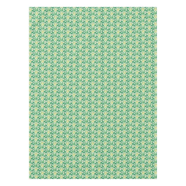 Nappe Modèle floral Art Nouveau vintage (Devant)