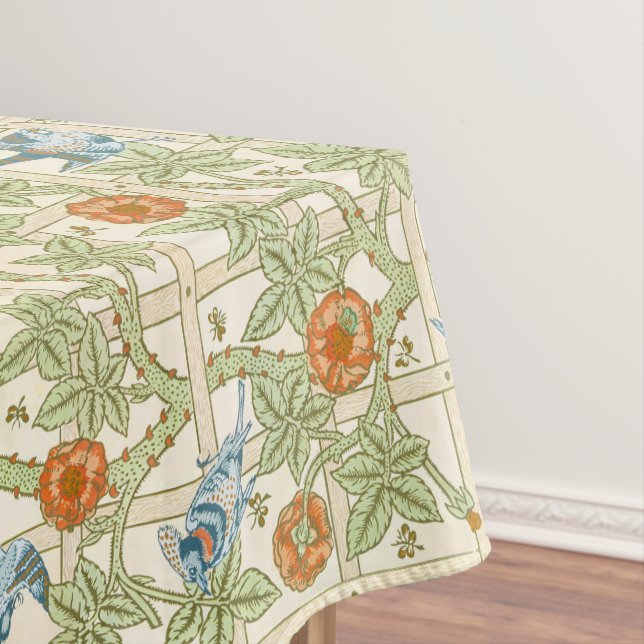 Nappe Modèle sans couture de treillis de William Morris  (In Situ)