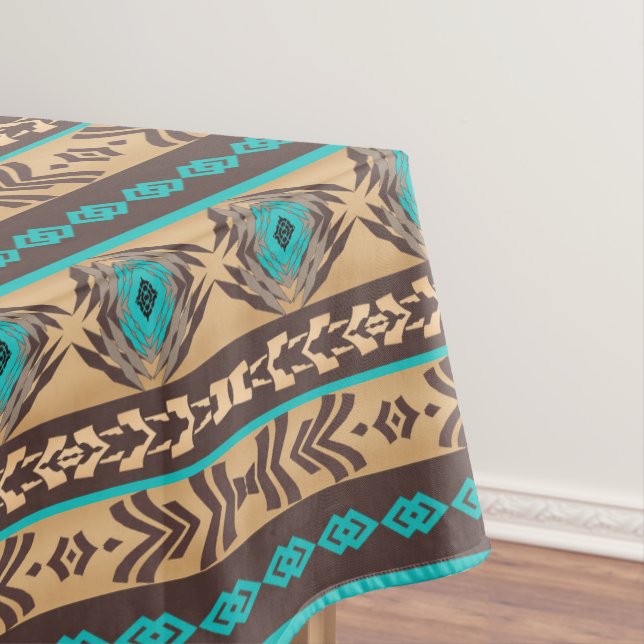 Nappe Modèle tribal ethnique du sud-ouest (In Situ)