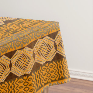 Nappe modèle tribal rayé africain ethnique