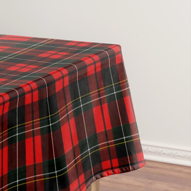 Nappe Modern Wallace Red Scottish Tartan Plaid Pattern (In Situ)