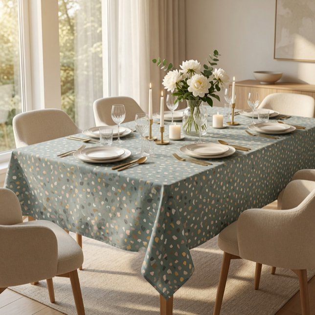 Nappe moderne à motif terrazzo neutre (Créateur téléchargé)