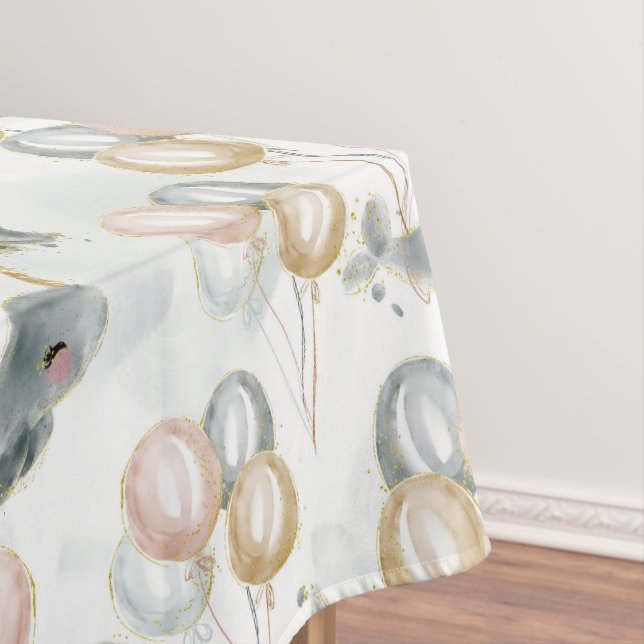 Nappe Moderne Cute Pastel Whimsical Balloon Party (In Situ)