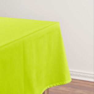 Nappe Moderne minimaliste élégant Chartreuse Jaune