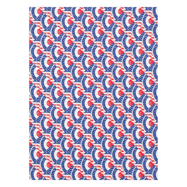 Nappe Modes Cible Modes Etats-Unis Cible Grunge Roundel (Devant)