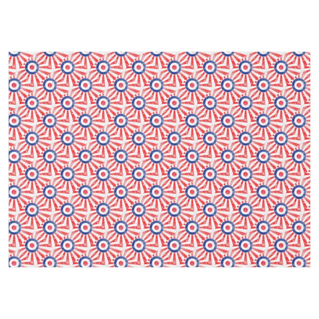 Nappe Modes Cible Modes Etats-Unis Cible Grunge Roundel (Devant (Horizontal))
