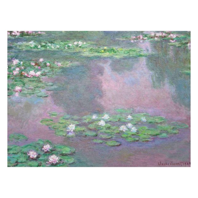 Nappe Monet Water Lilies 1905 Fine Art (Devant (Horizontal))