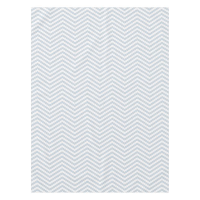 Nappe MonoZag Bleu Brume (Devant)