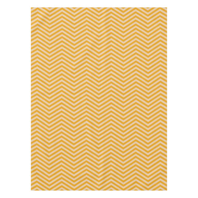 Nappe MonoZag Citrouille Orange (Devant)
