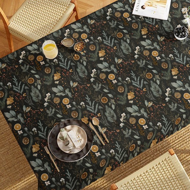 Nappe Moody Winter Botanical Christmas Holiday (Créateur téléchargé)