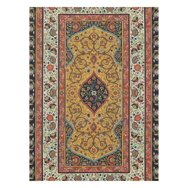 Nappe Moquette Perse antique Design élégant (Devant)