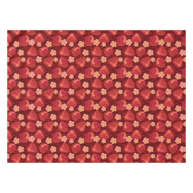 Nappe Motif 2 2 de fraise (Devant (Horizontal))