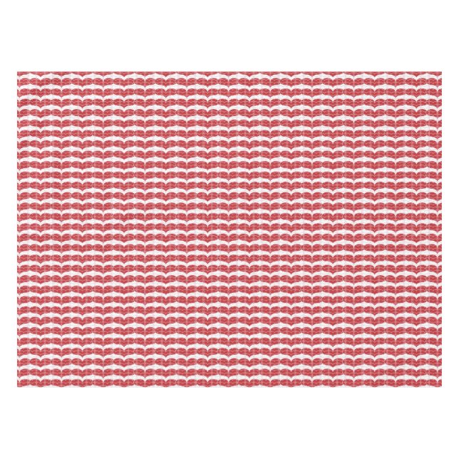 Nappe Motif 2 de coeur (Devant (Horizontal))