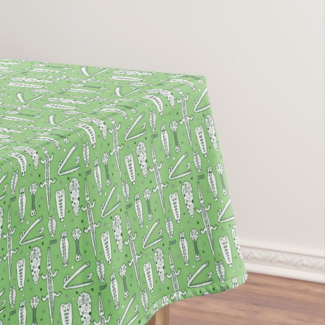 Nappe Motif 2 de crocodile de croquis (In Situ)