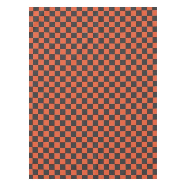 Nappe Motif à carreaux d'ambre et de cendre (Devant)