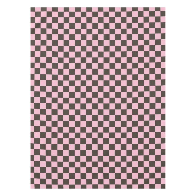 Nappe Motif à carreaux de fleurs de cerisier (Devant)