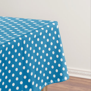 Nappe Motif à points bleu bleu bleu bleu bleu bleu clair
