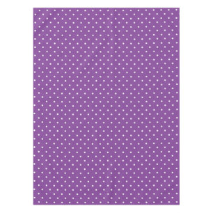 Nappe Motif à pois fond violet sans couture 