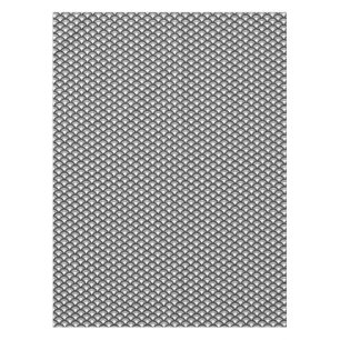 Nappe Motif à vagues Art déco - noir et blanc