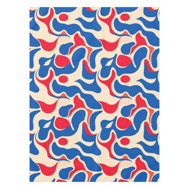 Nappe Motif abstrait (Devant)