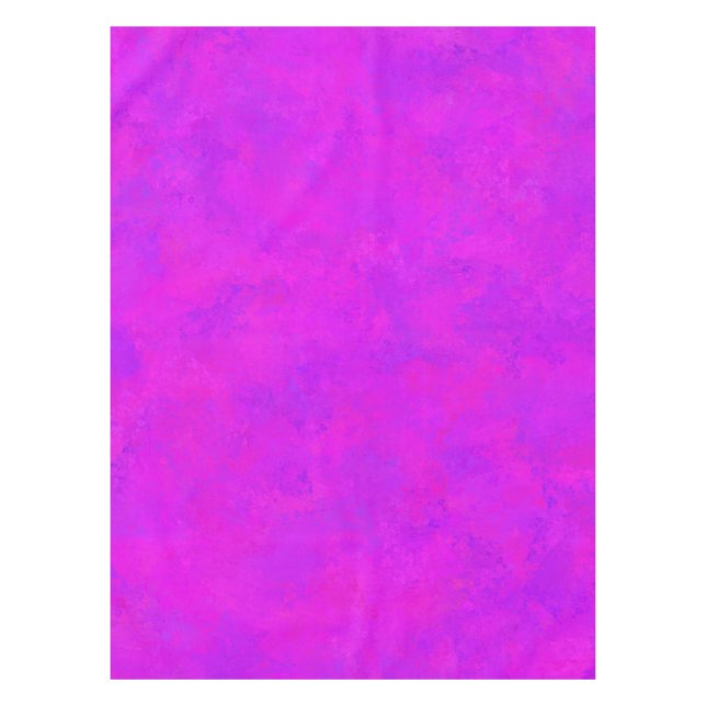 Nappe Motif Abstrait Rose Violet (Devant)