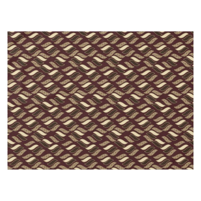 Nappe Motif africain 2 de peau de guépard (Devant (Horizontal))