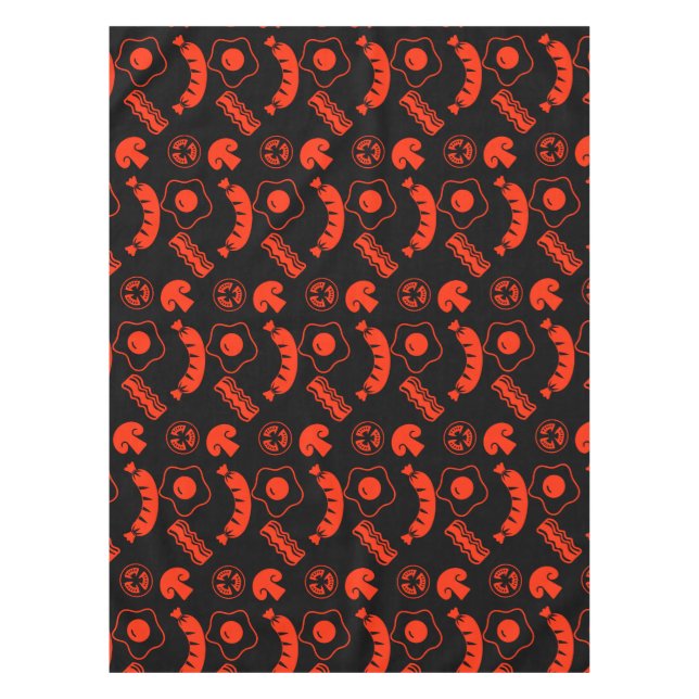 Nappe Motif anglais pour le petit déjeuner (Devant)