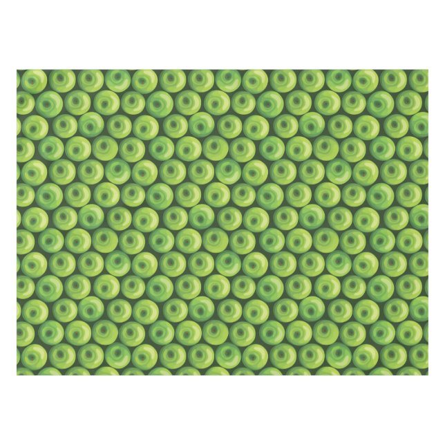 Nappe Motif aux pommes vertes (Devant (Horizontal))