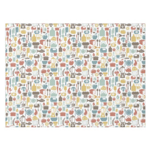 Nappe Motif avec des icônes de cuisine