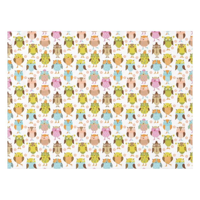 Nappe motif avec des oiseaux (Devant (Horizontal))