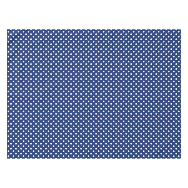 Nappe Motif avec le pois blanc (Devant (Horizontal))