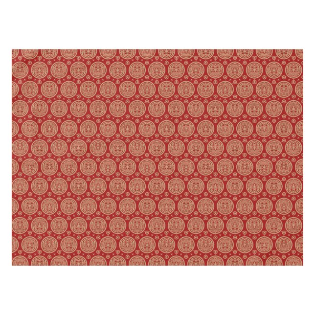 Nappe Motif aztèque (Devant (Horizontal))