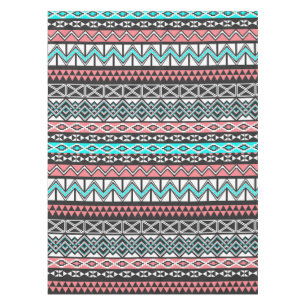 Nappe Motif aztèque tribal de Natif américain moderne