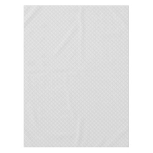 Nappe Motif blanc d'édredon de neige