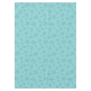 Nappe Motif bleu Aqua moderne au milieu du siècle