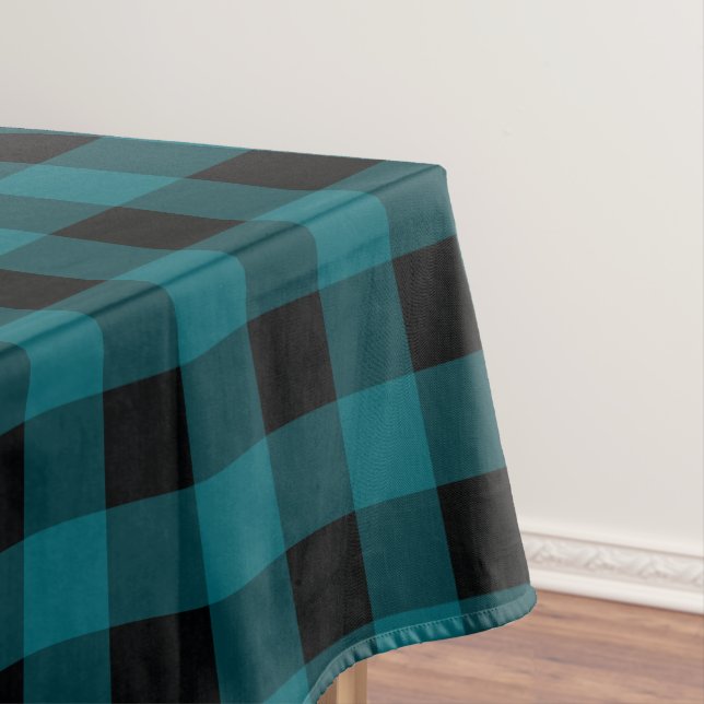 Nappe Motif bleu plaid (In Situ)