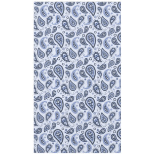 Nappe Motif Blue Paisley