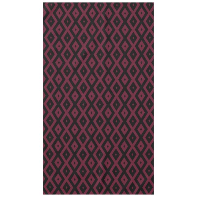 Nappe Motif bourguignon et diamant noir (Devant)