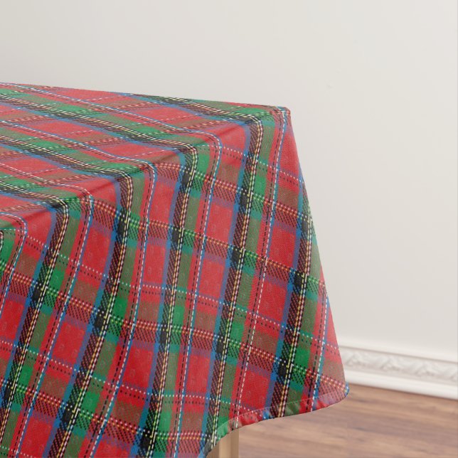 Nappe motif carreaux de Noël rouge, bleu, vert (In Situ)
