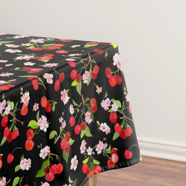 Nappe Motif cerise 2 (In Situ)