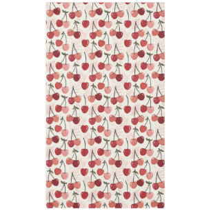 Nappe Motif Cerise Moderne