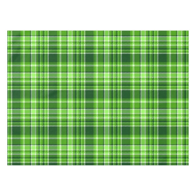 Nappe Motif Checkered de couleur verte (Devant (Horizontal))
