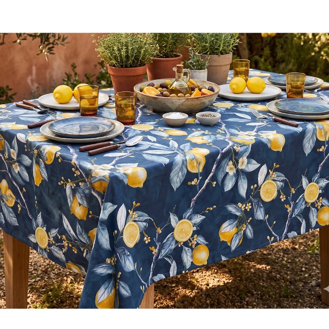 Nappe Motif Citron Country Français  (Créateur téléchargé)