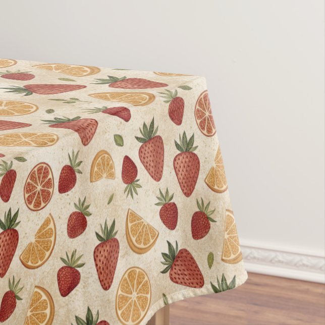 Nappe Motif Citron Fraise (In Situ)