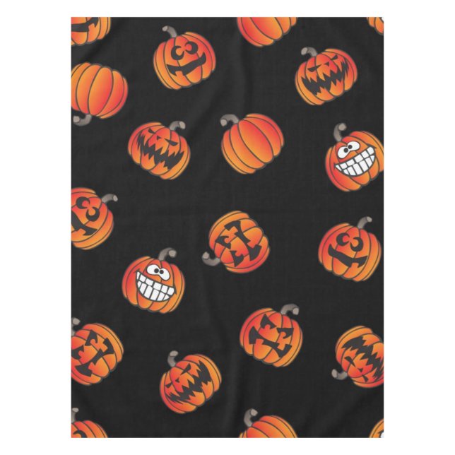 Nappe motif citrouille (Devant)
