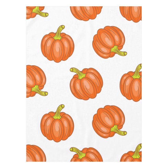 Nappe motif citrouille (Devant)