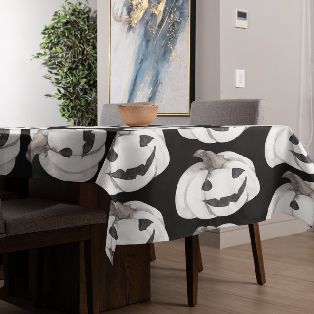 Nappe Motif Citrouille éffrayant | Bonne Halloween (Créateur téléchargé)