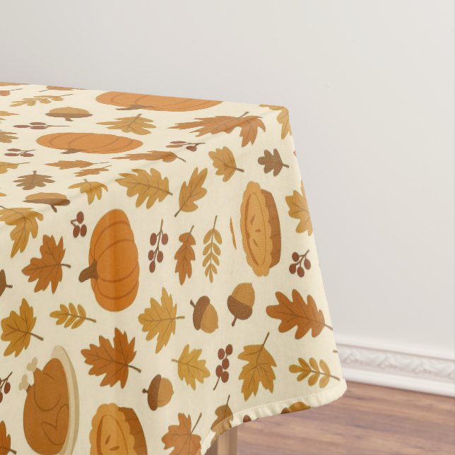 Nappe Motif classique de Thanksgiving (In Situ)